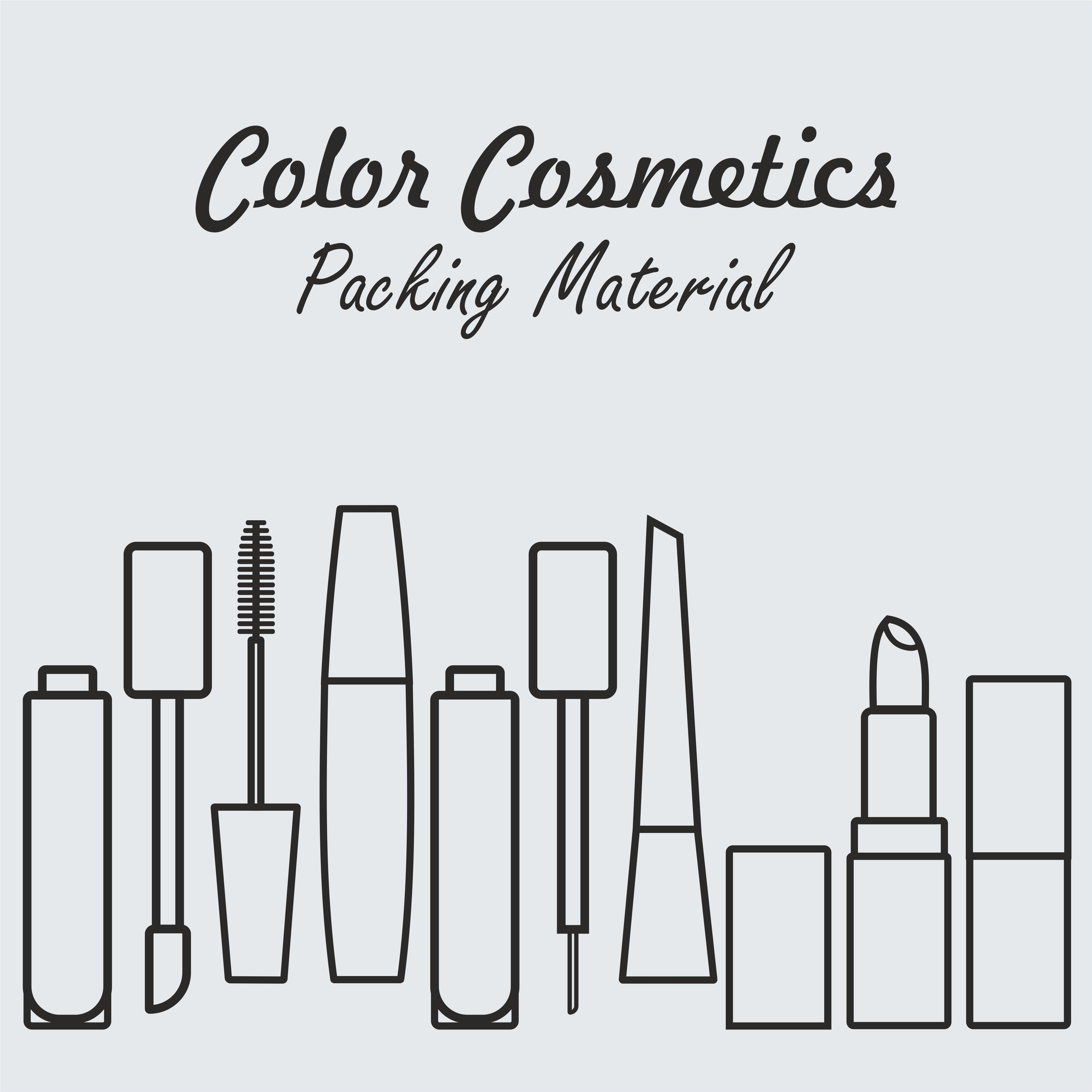 Color Cosmetics Packing Material