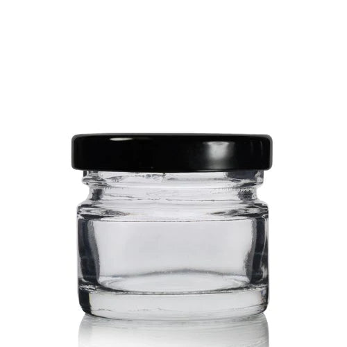 40ml Round Glass Jar with 43mm Lug Cap