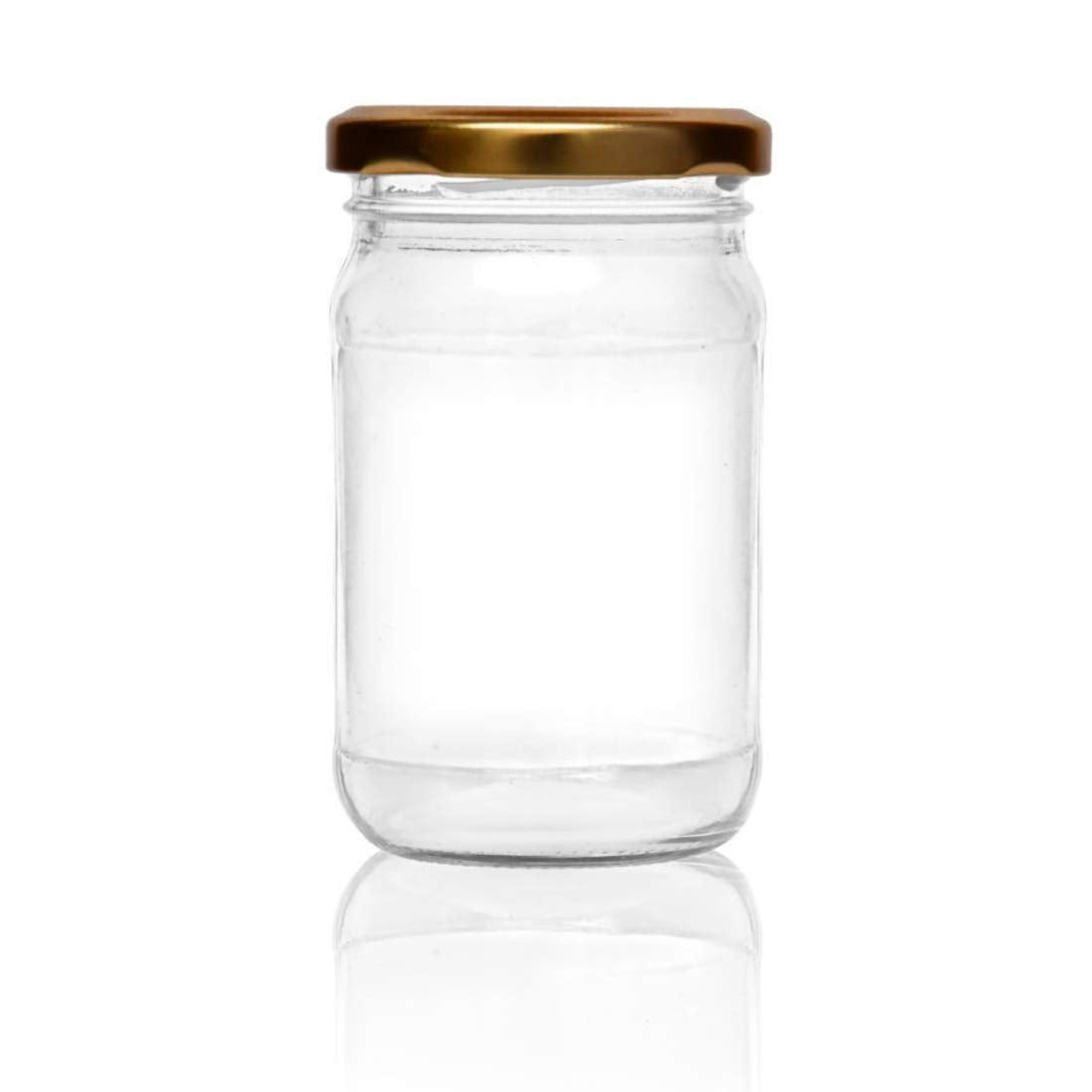 120ml Round Glass Jar with 53mm Lug cap