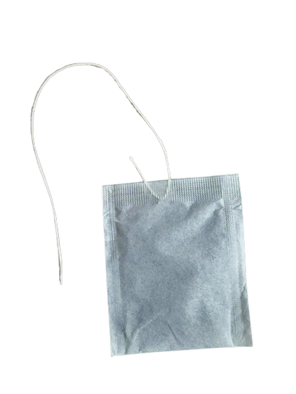 Plain Empty Filter Paper Tea Bag ( Pre-made, White )